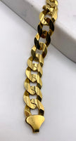 Guillo Cubano 14k, 21cm x 15.7mm