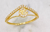 Anillo talla#14,  18k