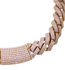 Mónaco con piedra 14k, 55cm, 13.4mm