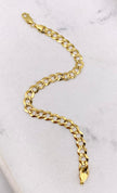Guillo cubano 14k, 21cm x 7.1mm