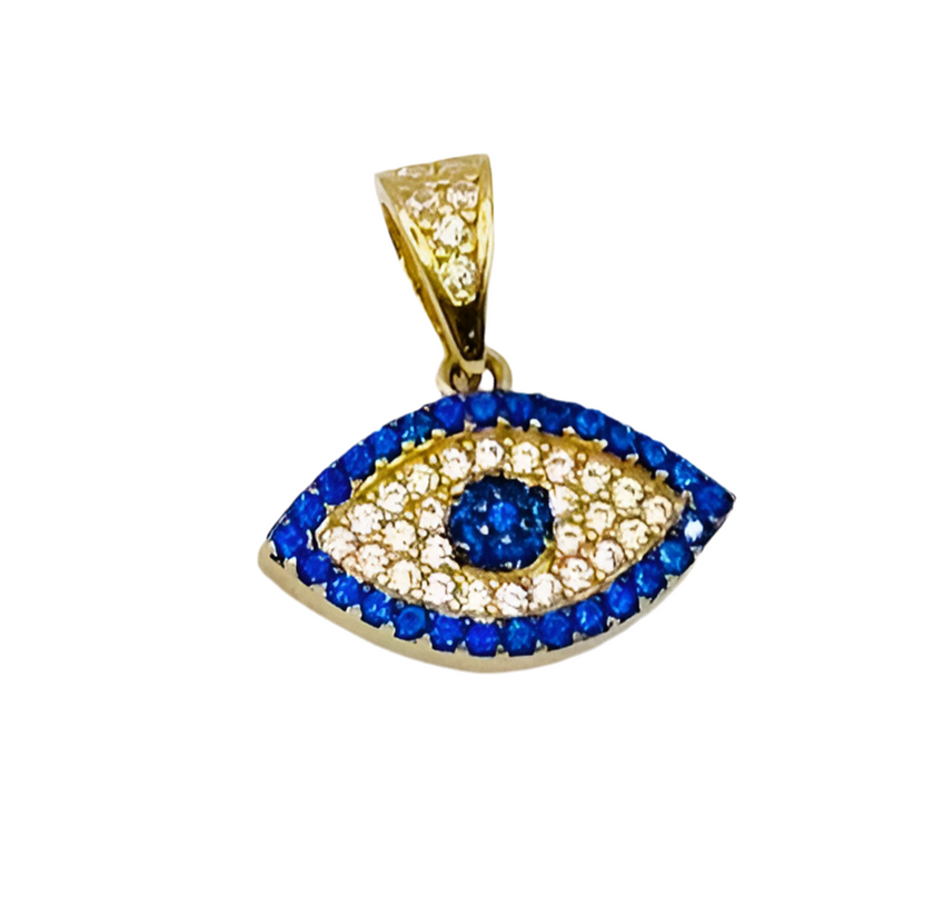 Ojo turco 18k, 16.3mm x 14.6mm