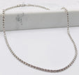 Luna ice blanca 14k, 40cm x 2.4mm