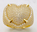 Anillo corazón talla#26, 14k
