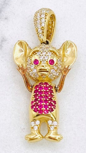 Medalla 14k, 3cm x 2cm