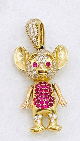 Medalla 14k, 3cm x 2cm