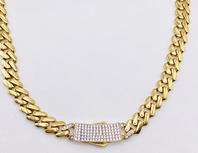 Choker Monaco 18k, 45cm x 6.5mm