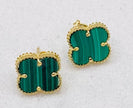 Pendientes tipo vancleef 14k