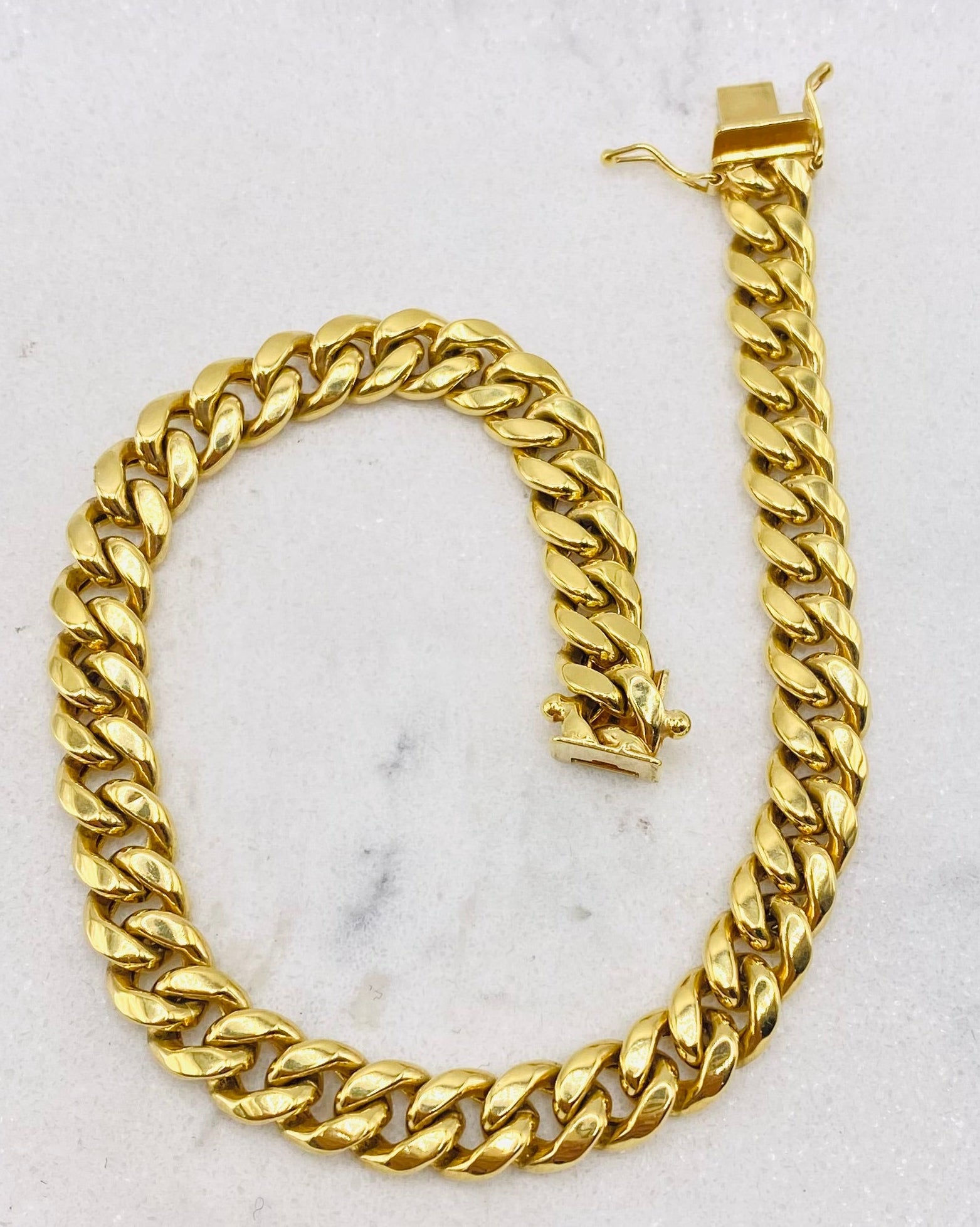 Guillo Mónaco pies 14k, 7.4mm x 24cm