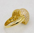 Anillo corazón 18k,  talla 18
