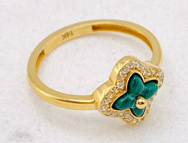Anillo tipo vancleef talla18