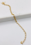 Guillo corazones 14k, 20cm x 4.6mm