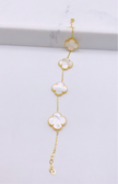 Guillo trébol 14k, 20cm