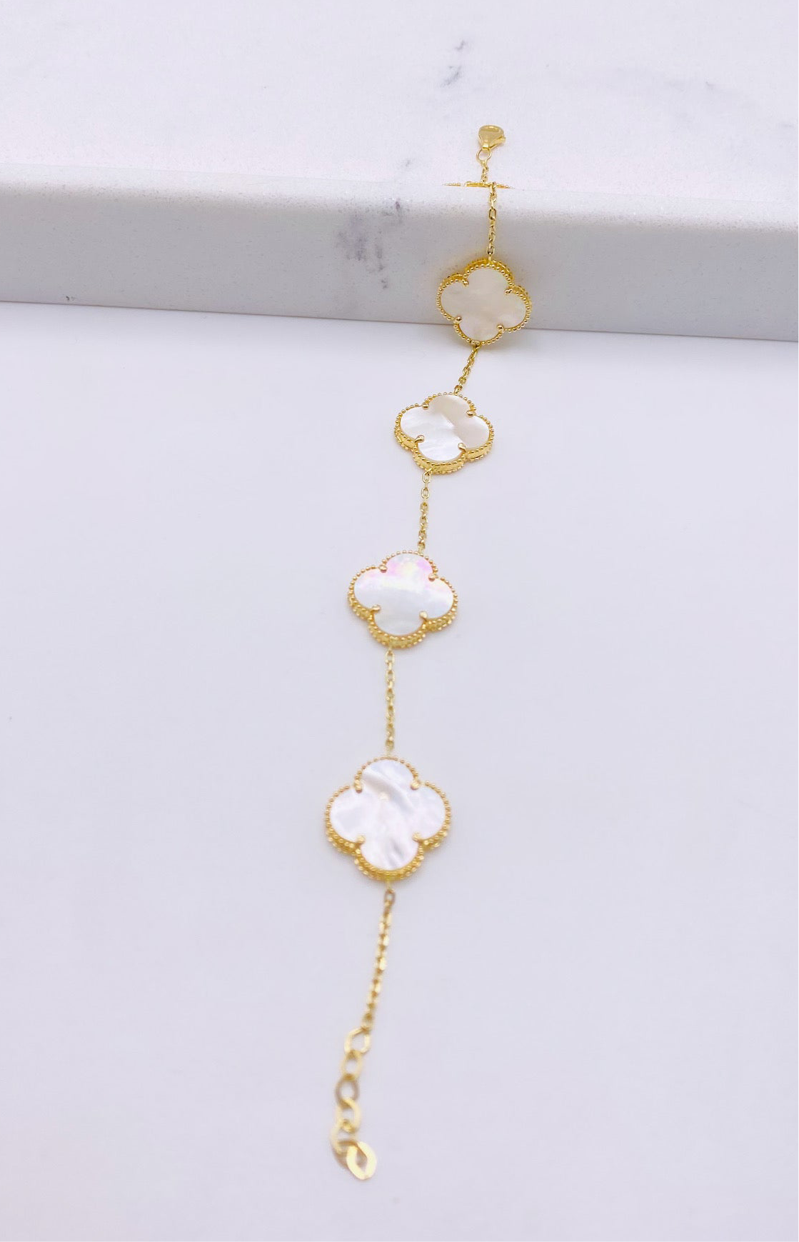 Guillo trébol 14k, 20cm
