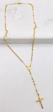 Crucifijo 14k, 50cm x 2,9mm