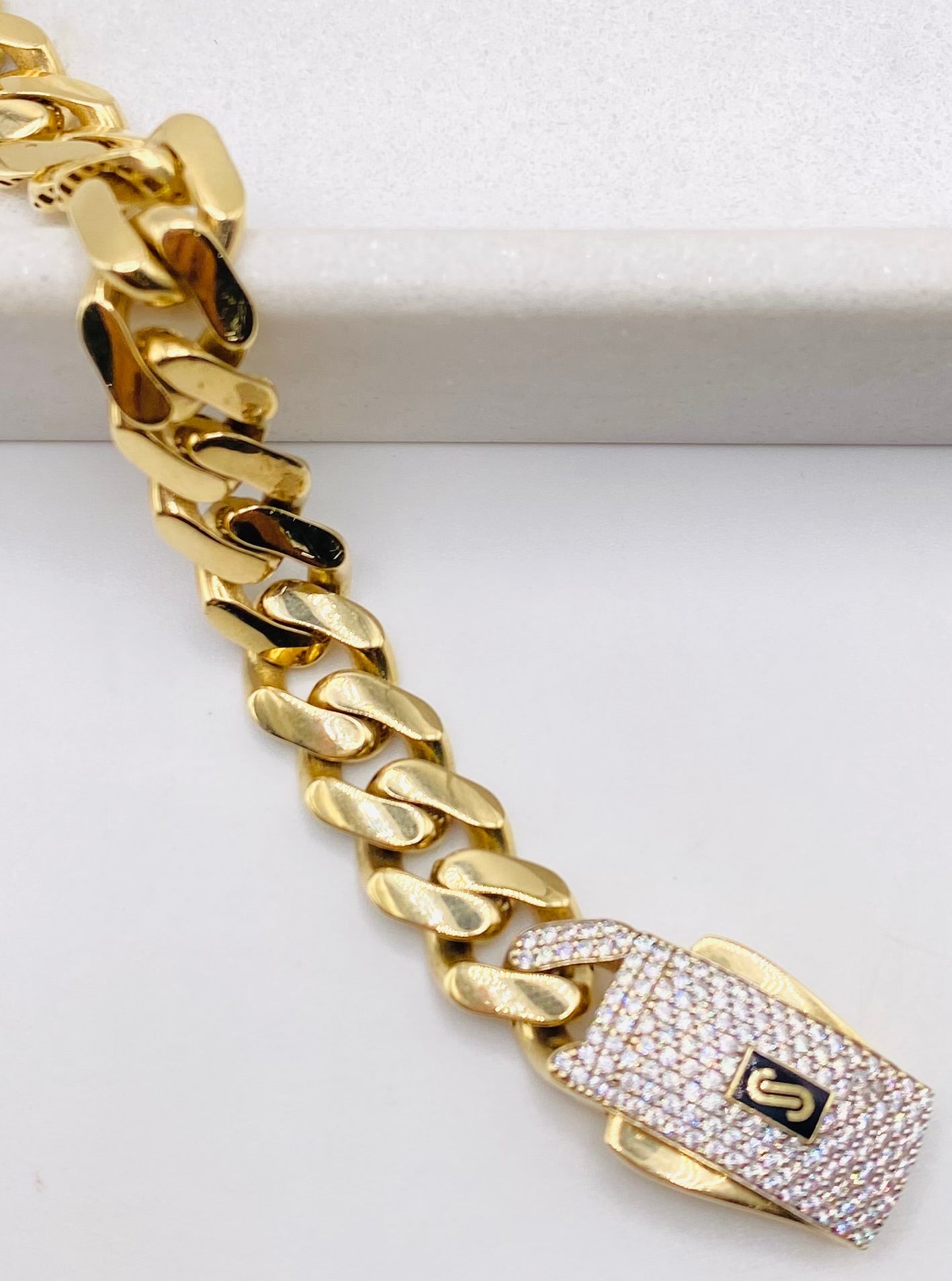 Guillo Mónaco 14k, 10.7mm x 20cm