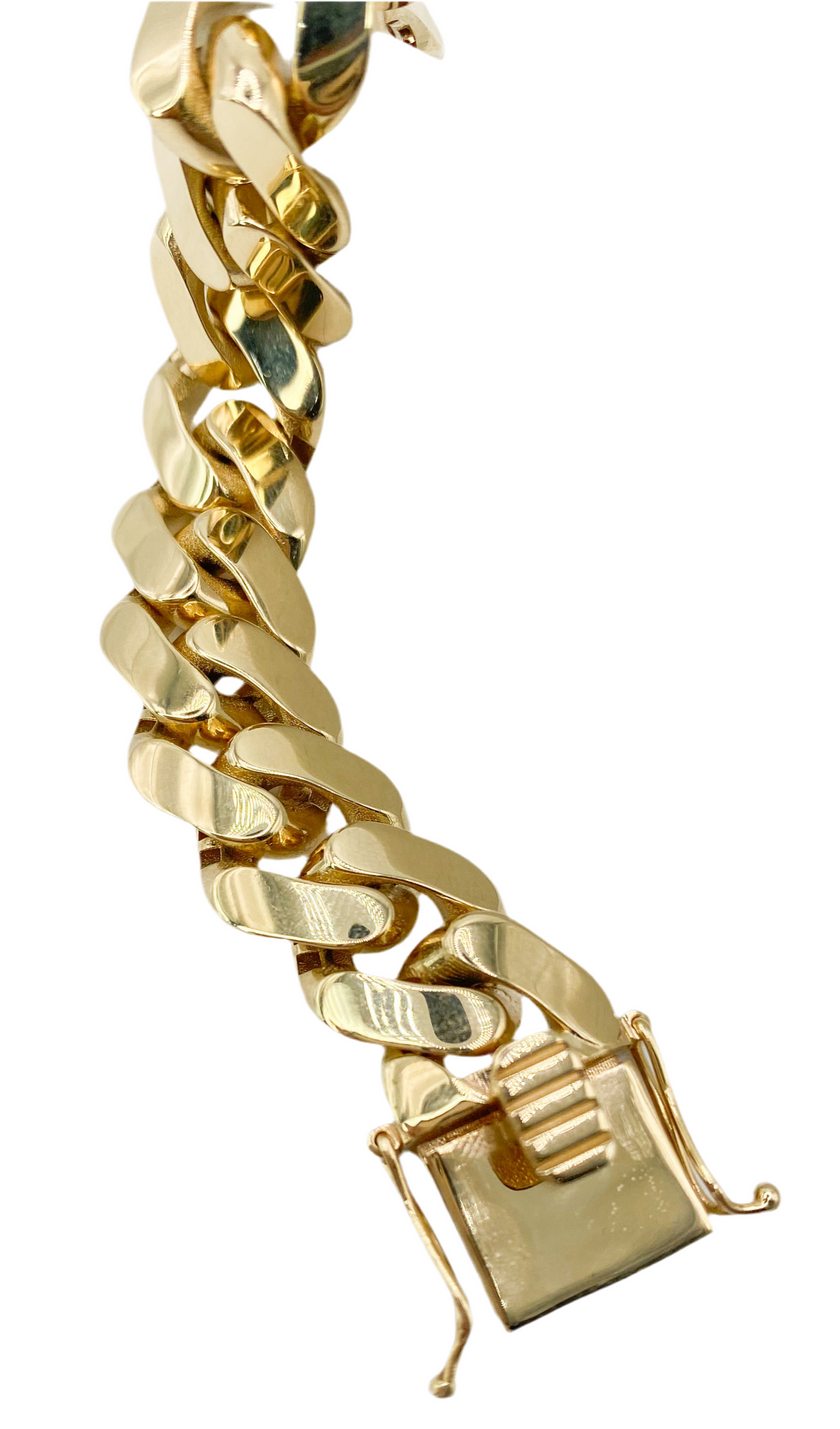 Guillo 14k, 21.5 cm x 13.7 mm