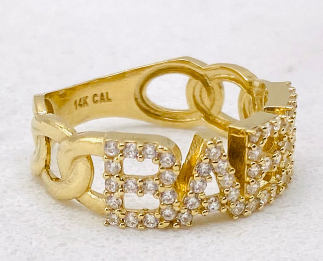 Anillo 14k, talla 13