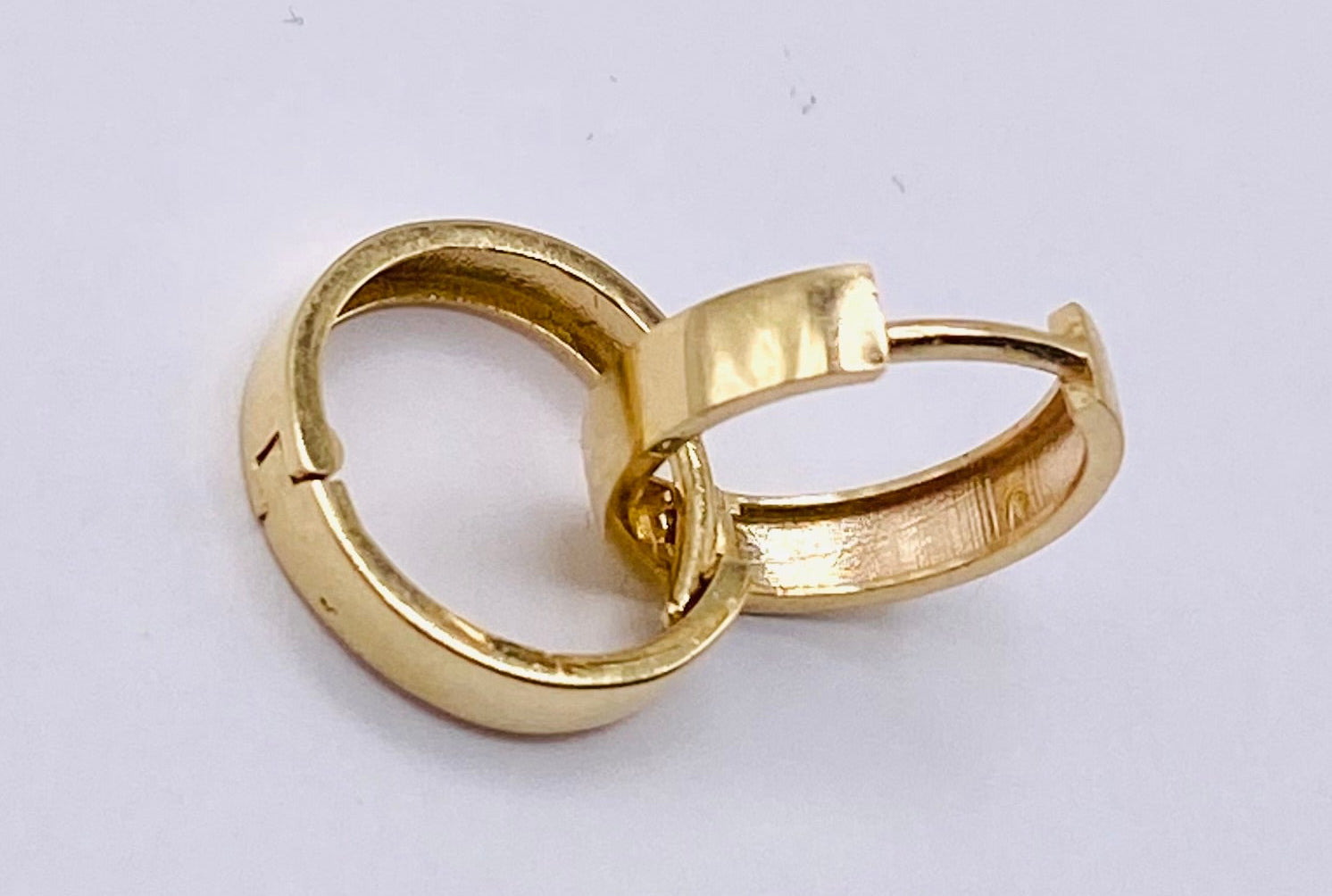 Argollas 14k, 2.56 mm