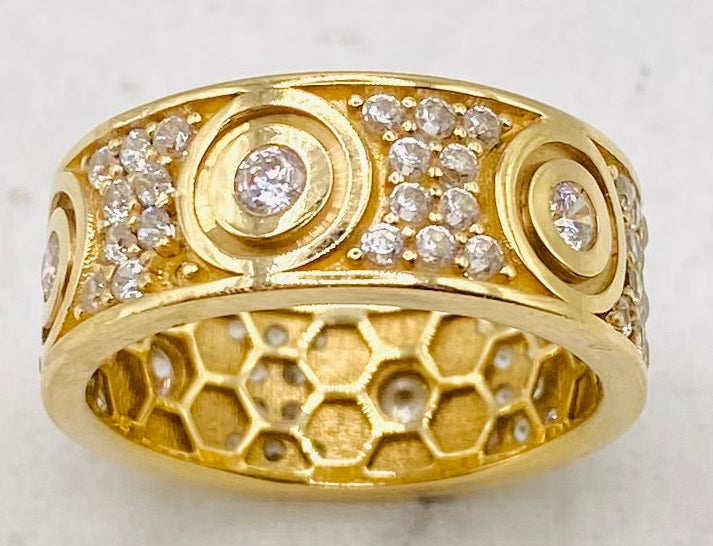 Anillo talla#14, 14k