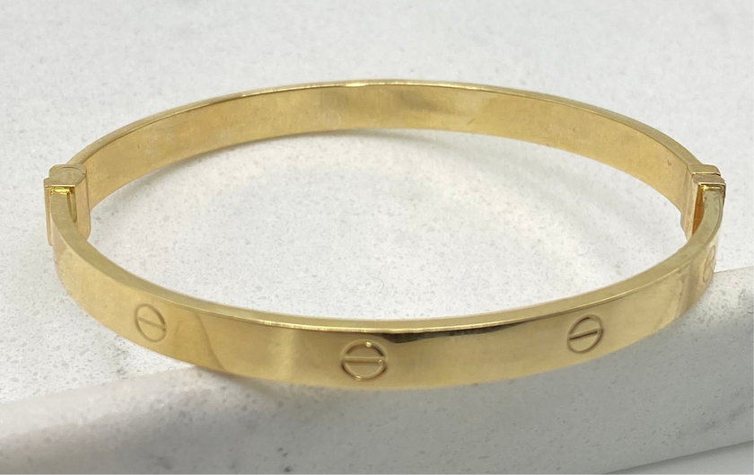 Guillo 14k, talla 19, 5.9mm