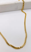 Cadena milanes 14k, 60cm x 3.4mm
