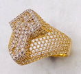 Anillo cruz talla#22, 14k