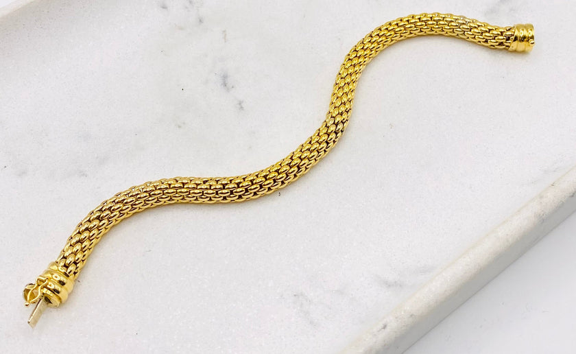 Pulsera 18k. 6.8mm