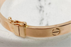 Pulsa oro rosado 14k, talla 19