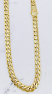 Cadena Mónaco 14k,  46cm x 7.0mm