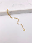 Guillo de corazones 14k, 20cm x 4.3mm
