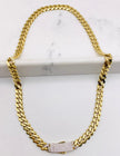 Choker Monaco 18k, 40cm x 6.7mm
