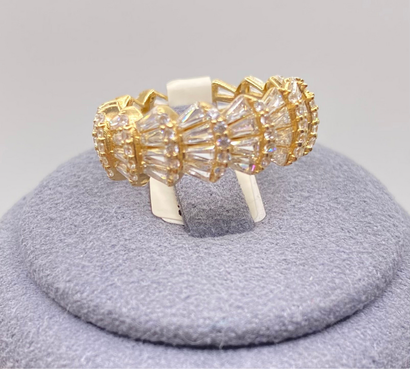 Anillo baguette 14k