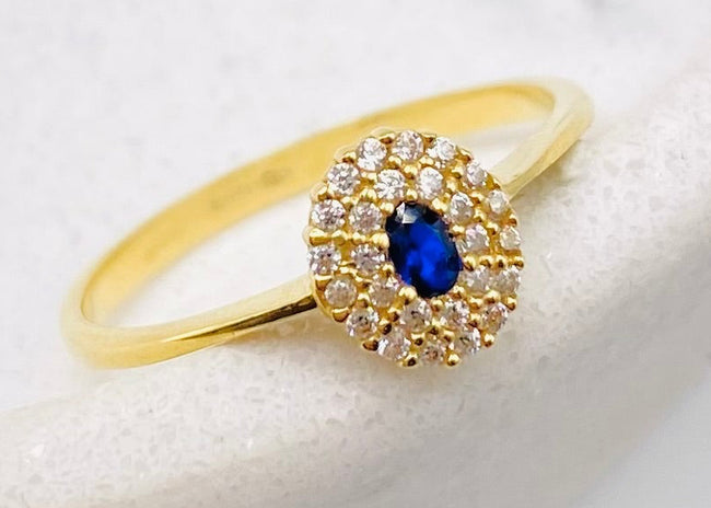 Anillo talla#14, 18k