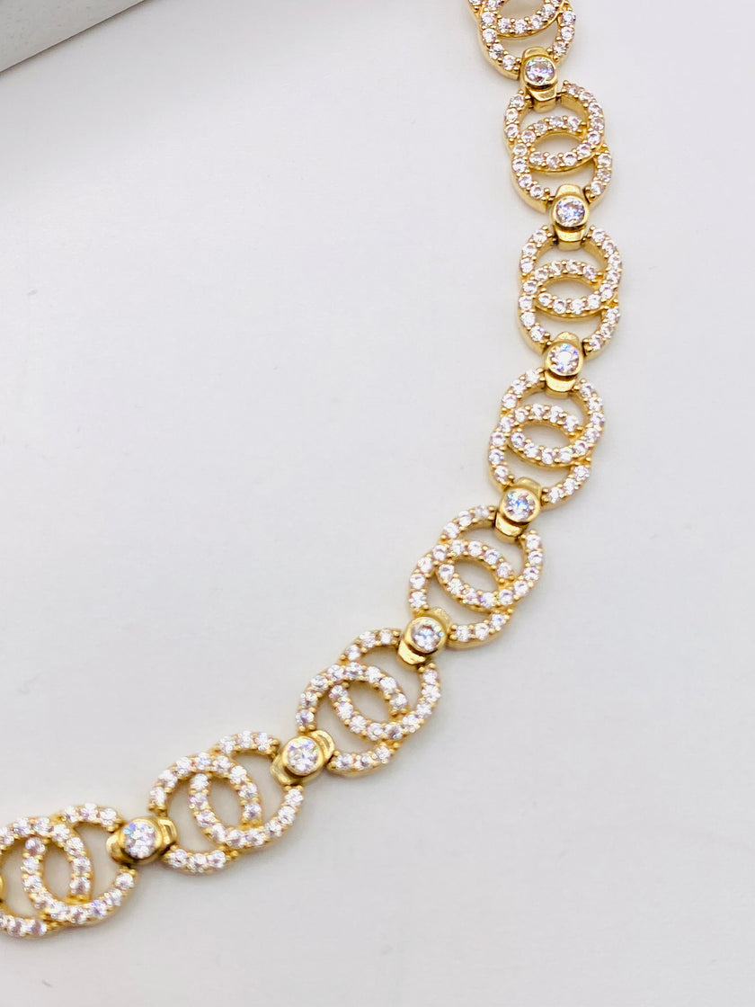 Cadena 14k, 45cm x 8.4mm