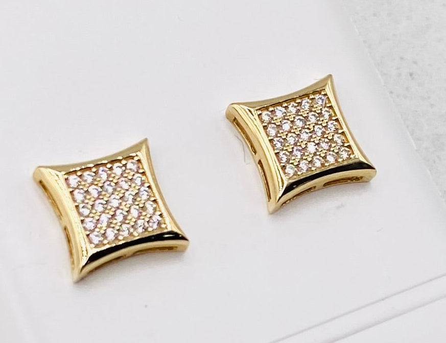 Pendientes 14k,