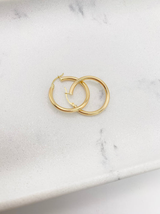 Argollas 14k