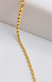 Cadena luna 14k, 60cm x 1.8mm