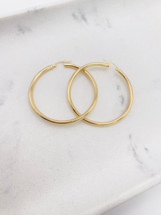 Argollas 14k
