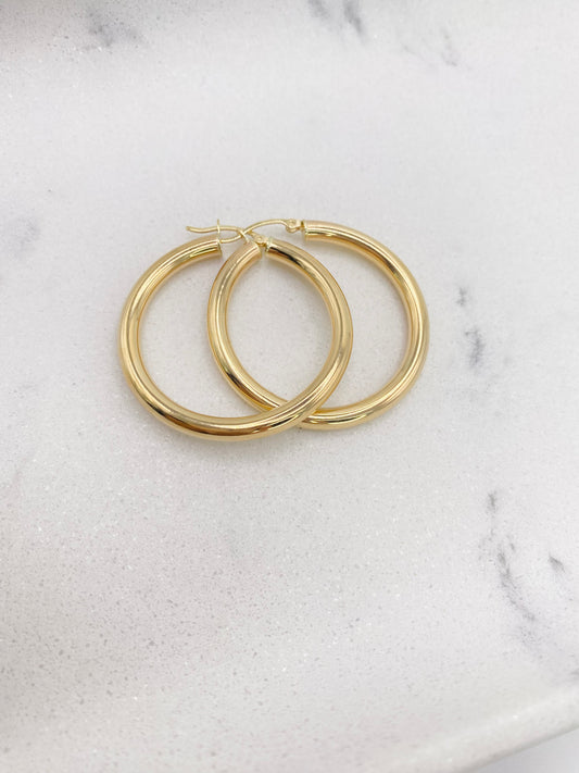 Argollas 14k