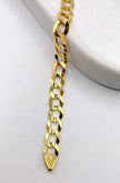 Guillo cubano 14k, 20cm x 9.3mm