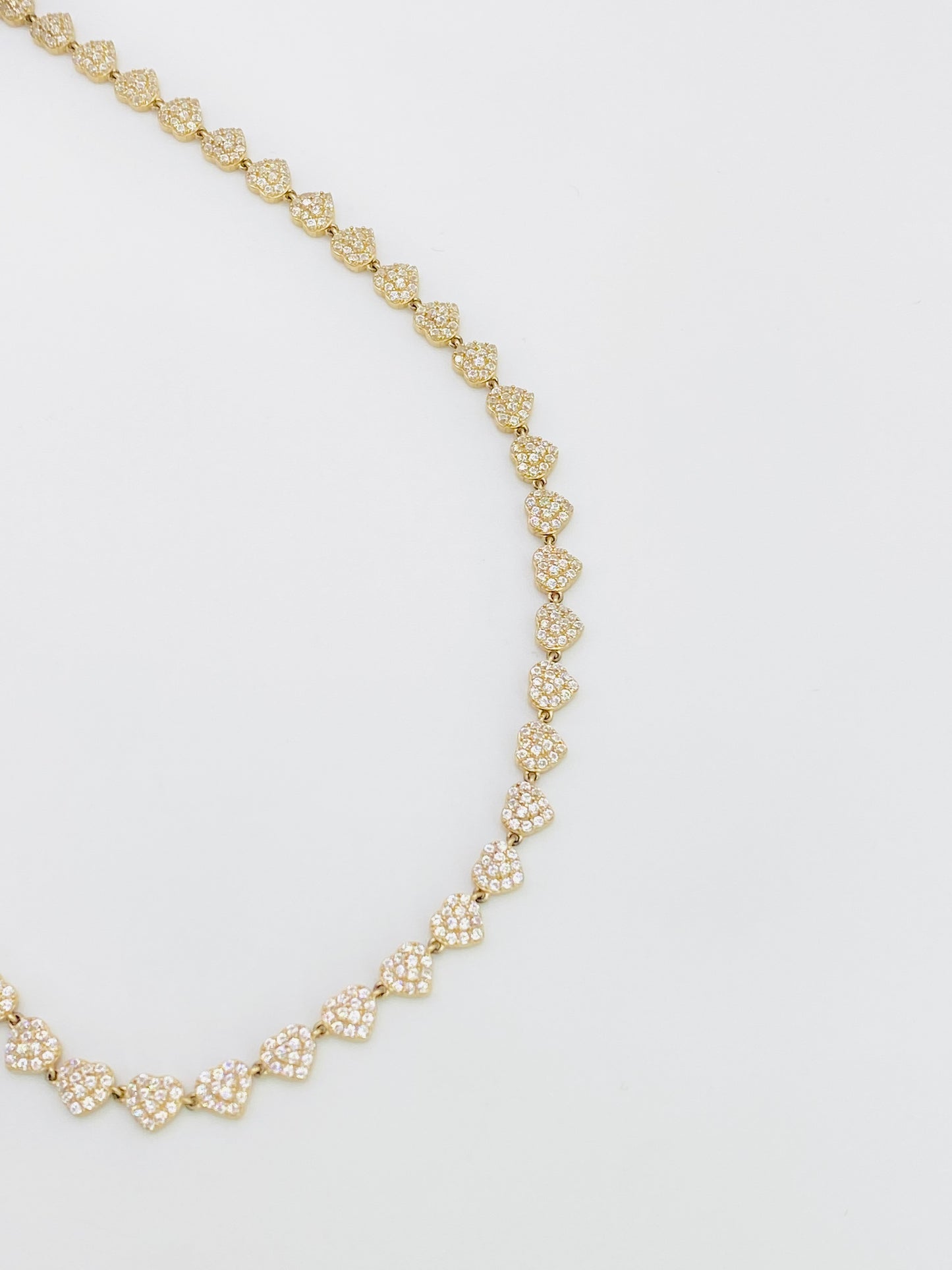 Cadena de corazones