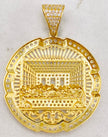Medalla 14k. 5cm x 4cm