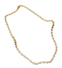 Cadena corazones 14k, 45cm x 4.6mm
