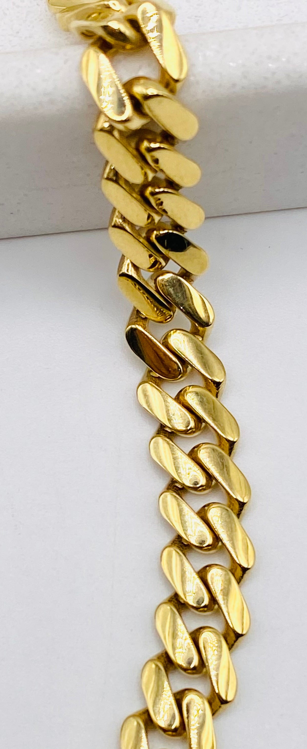 Choker Monaco 18k, 40cm x 8.4mm