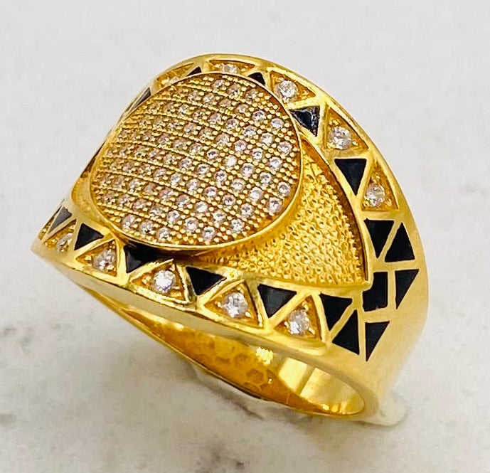 Anillo talla#25, 14k