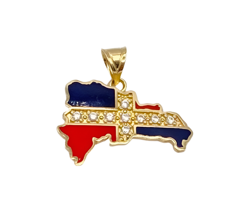 Mapa 14k, 25.7mm x 25mm