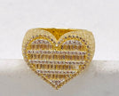 Anillo corazón 18k, talla 19
