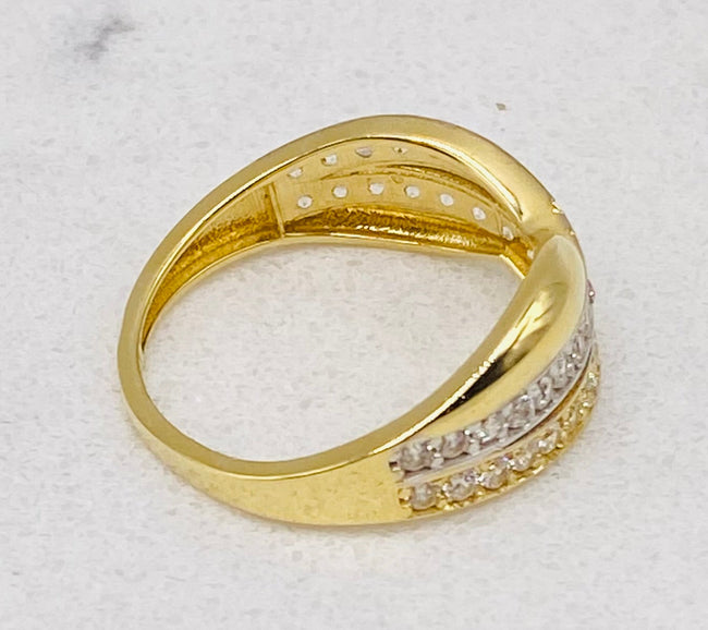 Anillo 18k, talla 14