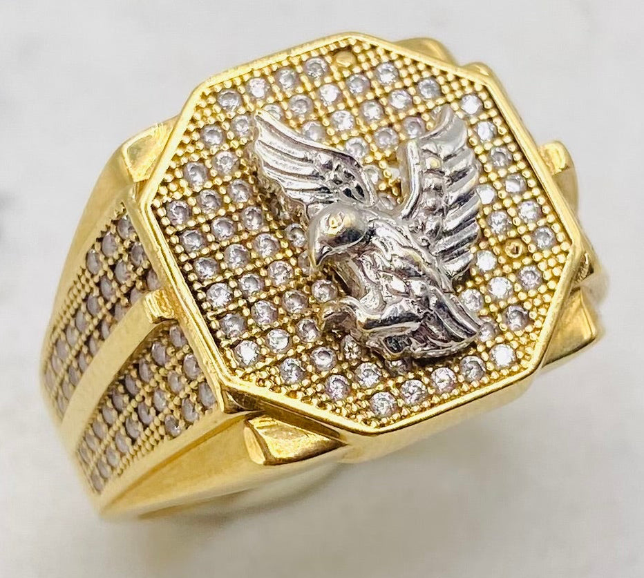 Anillo 18k, talla#26