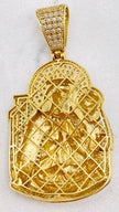 Medalla 14k. 5cm x3cm